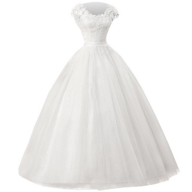 KIKI Abendkleid Brautkleid Slim Slim Double Shoulder günstig online kaufen
