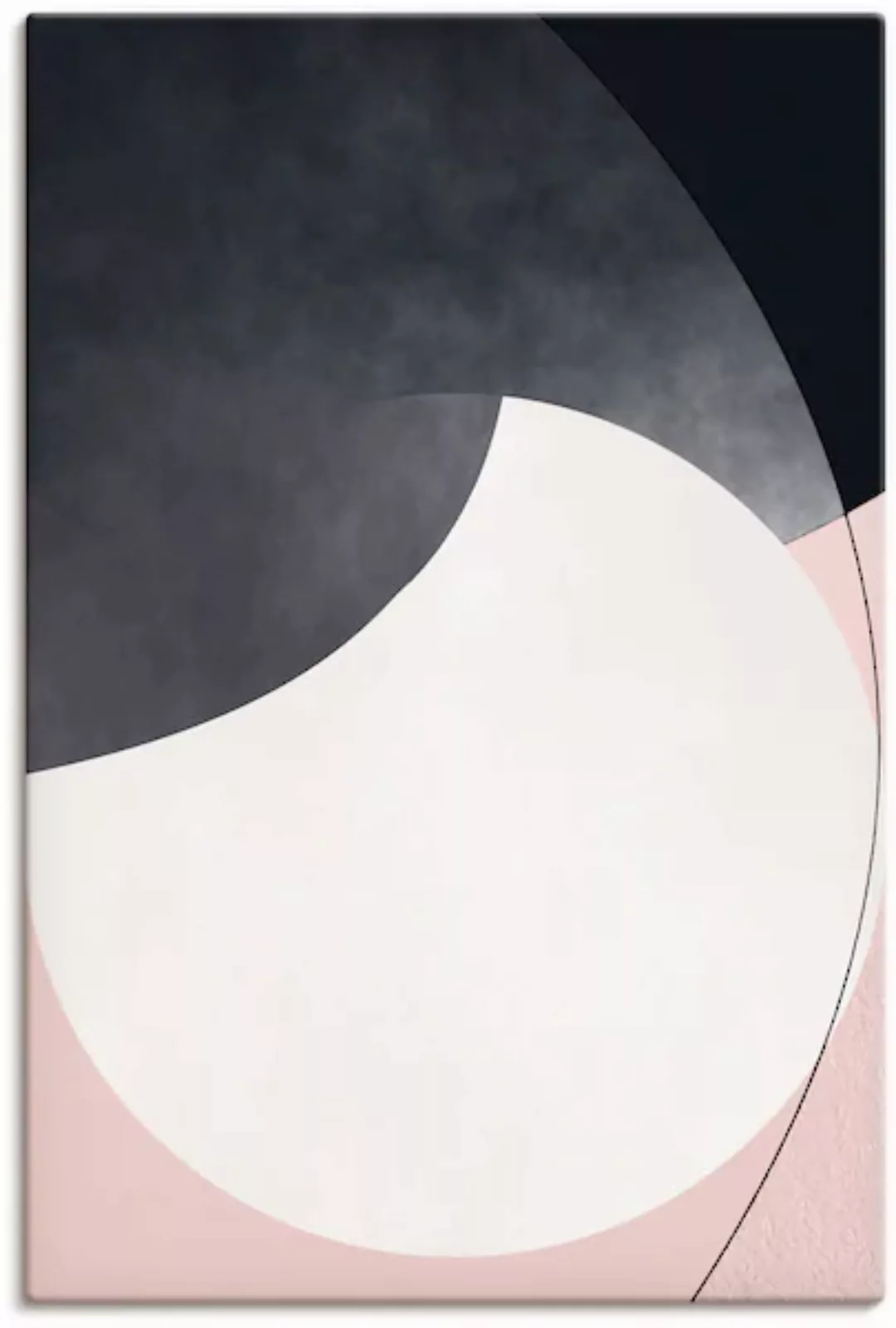 Artland Leinwandbild "Mondlicht", Gegenstandslos, (1 St.), auf Keilrahmen g günstig online kaufen