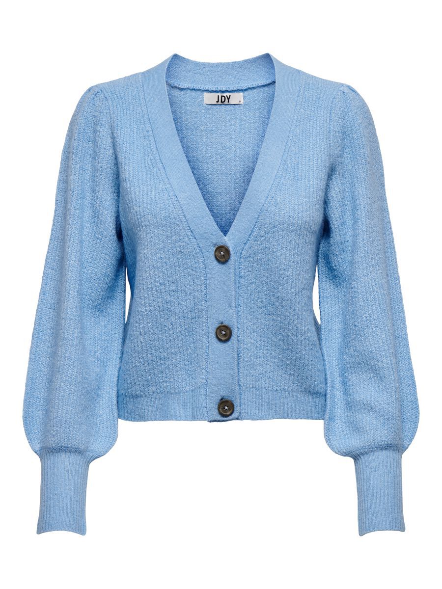 ONLY Rippdesign Strickjacke Damen Blau günstig online kaufen