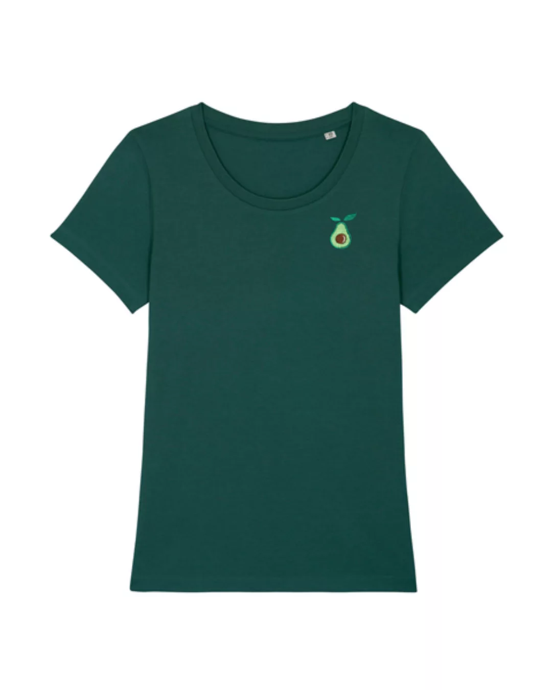 Avocado Embroidery | T-shirt Damen günstig online kaufen
