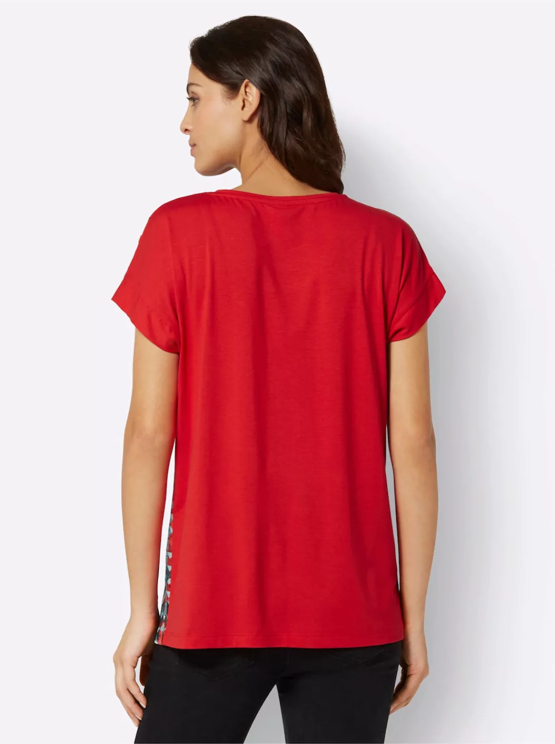 Inspirationen Kurzarmshirt "Druck-Shirt", (1 tlg.) günstig online kaufen