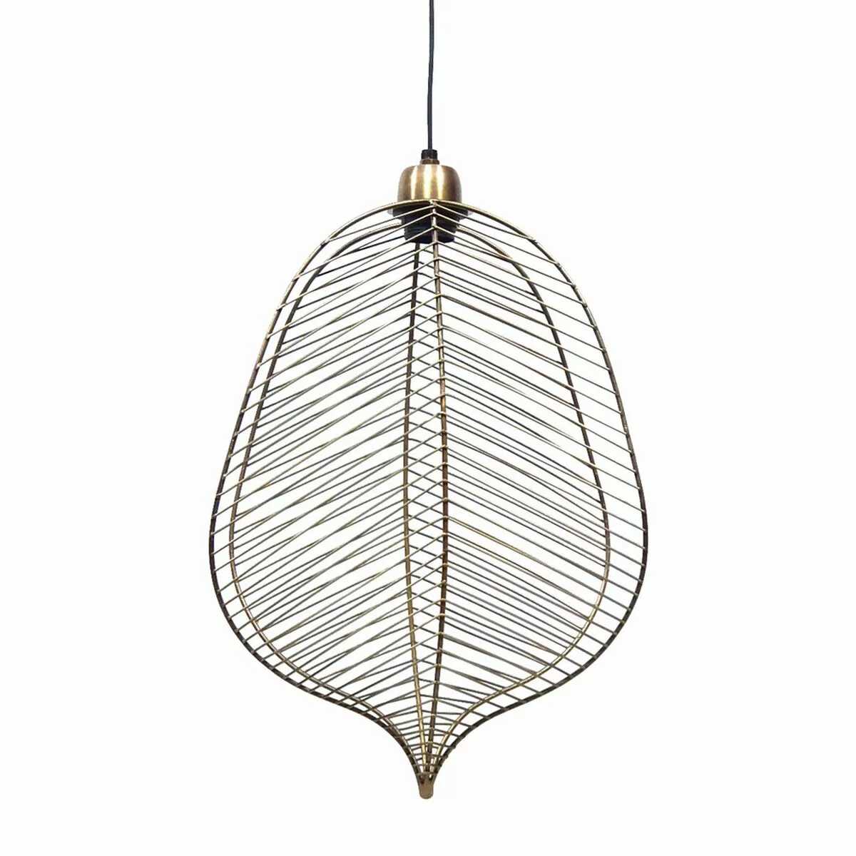 Deckenlampe 31 X 16 X 47 Cm Gold Metall günstig online kaufen