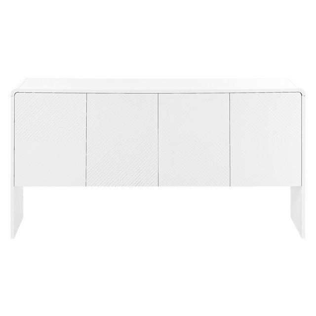 IDEASY Mehrzweckschrank Aufbewahrungsschrank, 60" langes Sideboard (mit gro günstig online kaufen