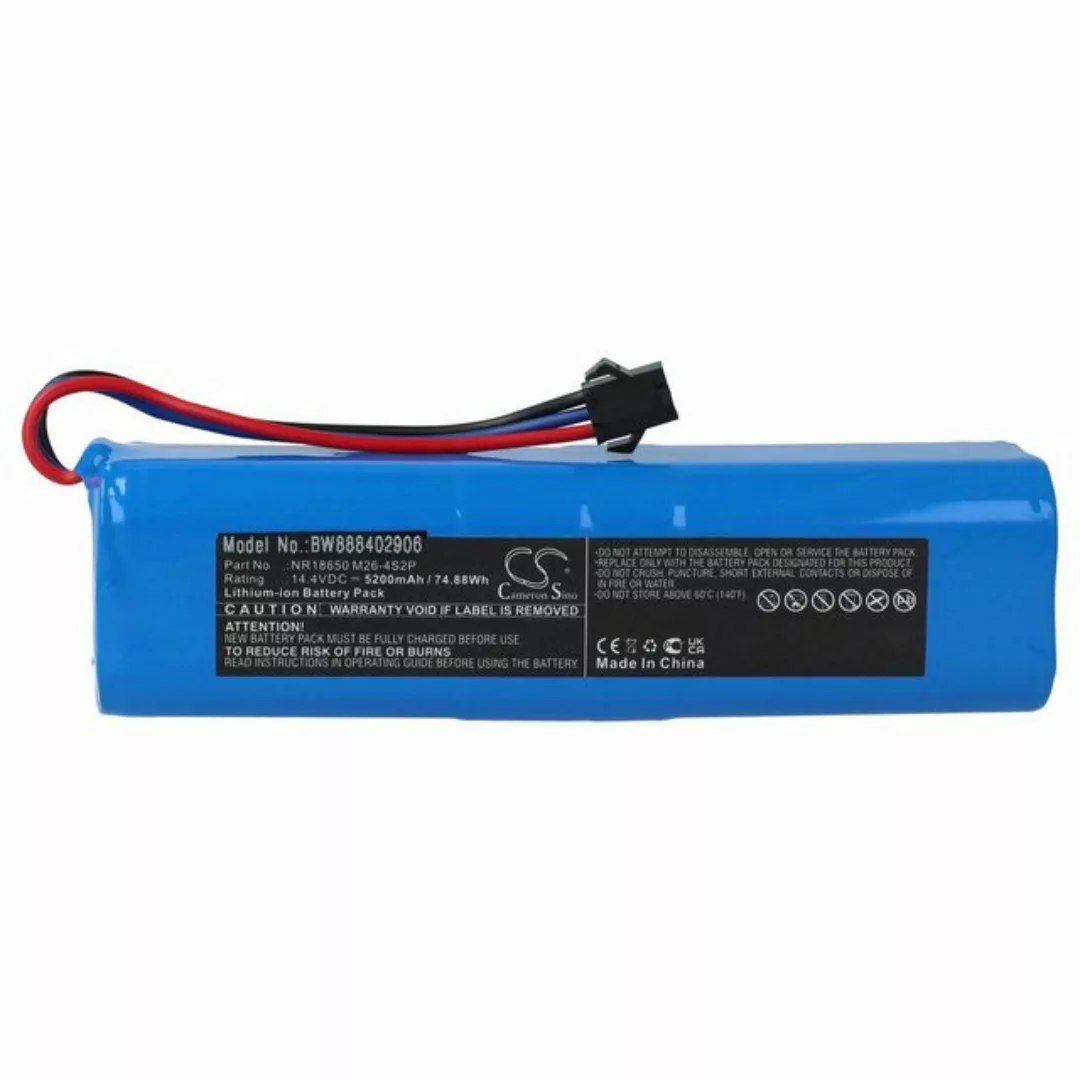 vhbw kompatibel mit Kyvol S31, Cybovac S31 Staubsauger-Akku Li-Ion 5200 mAh günstig online kaufen