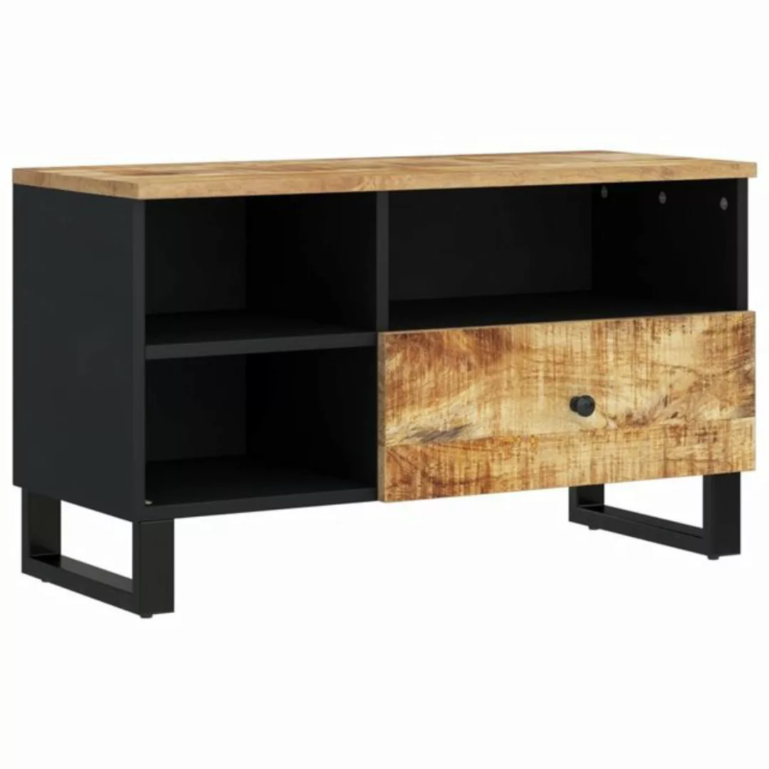 furnicato TV-Schrank 80x33x46 cm Massivholz Mango & Holzwerkstoff (1-St) günstig online kaufen