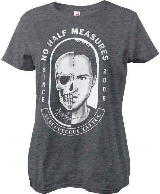 Breaking Bad T-Shirt No Half Measures Girly Tee günstig online kaufen