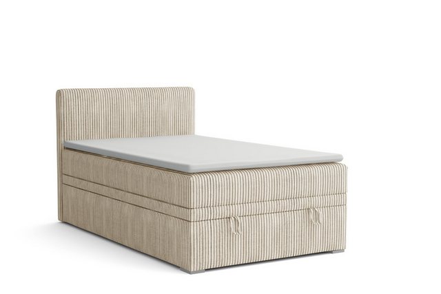 Deine Möbel 24 Boxspringbett DENIS MINI Boxbett Polsterbett Kompletbett Vel günstig online kaufen