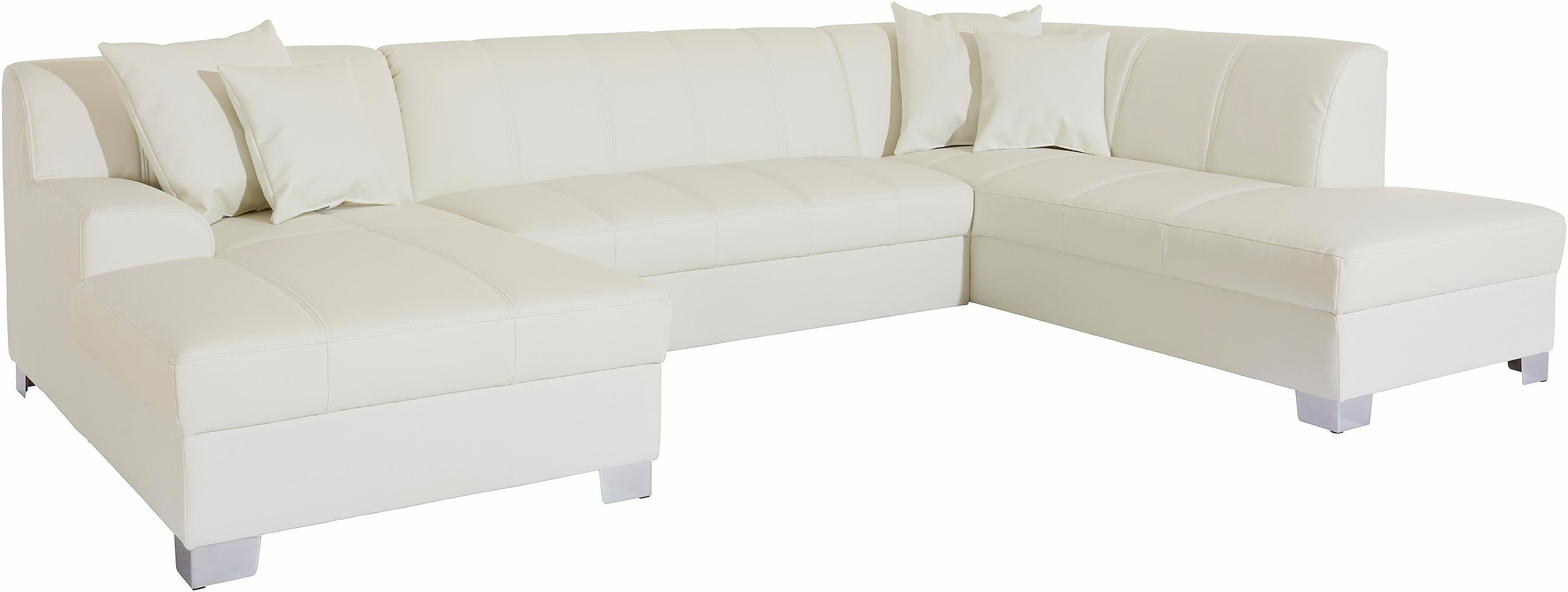 DOMO collection Wohnlandschaft "Turah moderne Steppung, incl. Zierkissen, a günstig online kaufen