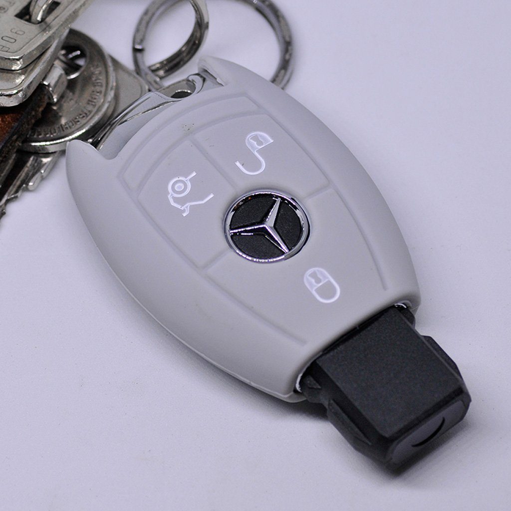 mt-key Schlüsseltasche Autoschlüssel Softcase Silikon Schutzhülle günstig online kaufen