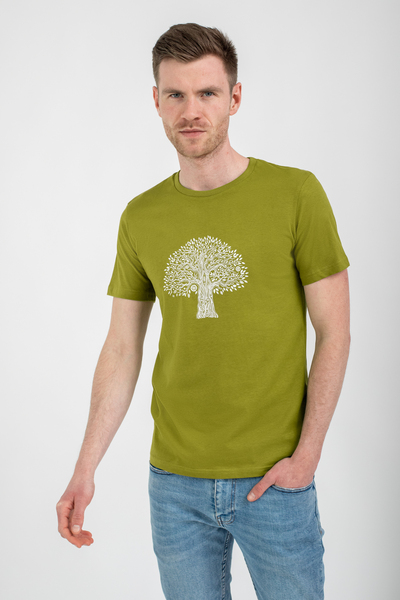 Basic Bio T-shirt (Men) Nr.3 Tree Life günstig online kaufen