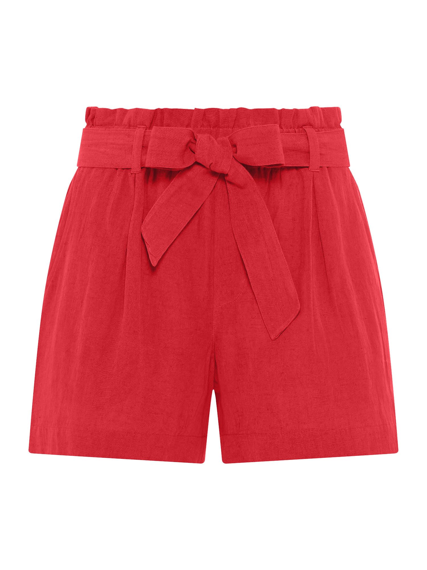 LASCANA Shorts (mit Bindegürtel) im Paperbag-Stil, günstig online kaufen