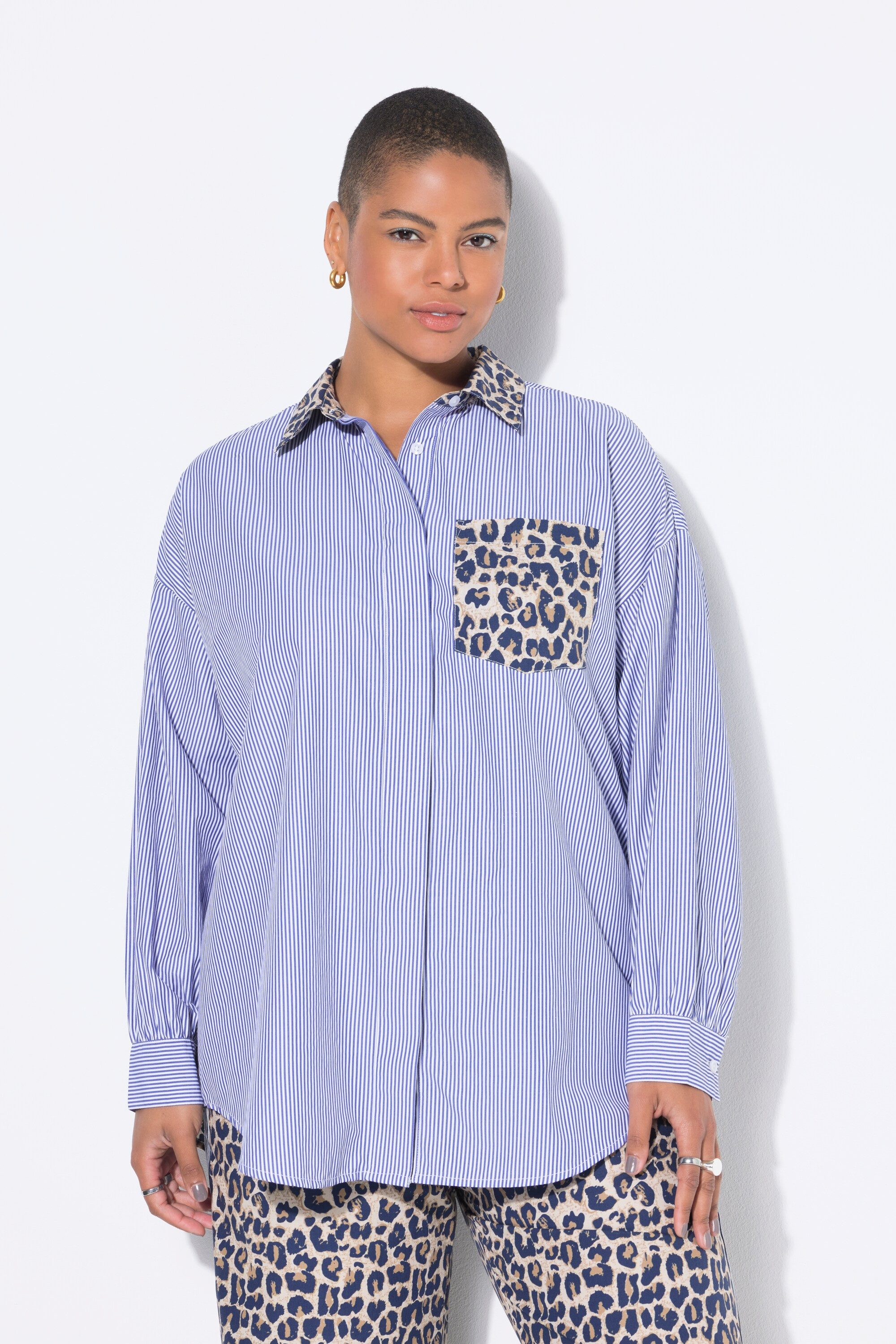 Studio Untold Hemdbluse Hemd Oversize Shape günstig online kaufen
