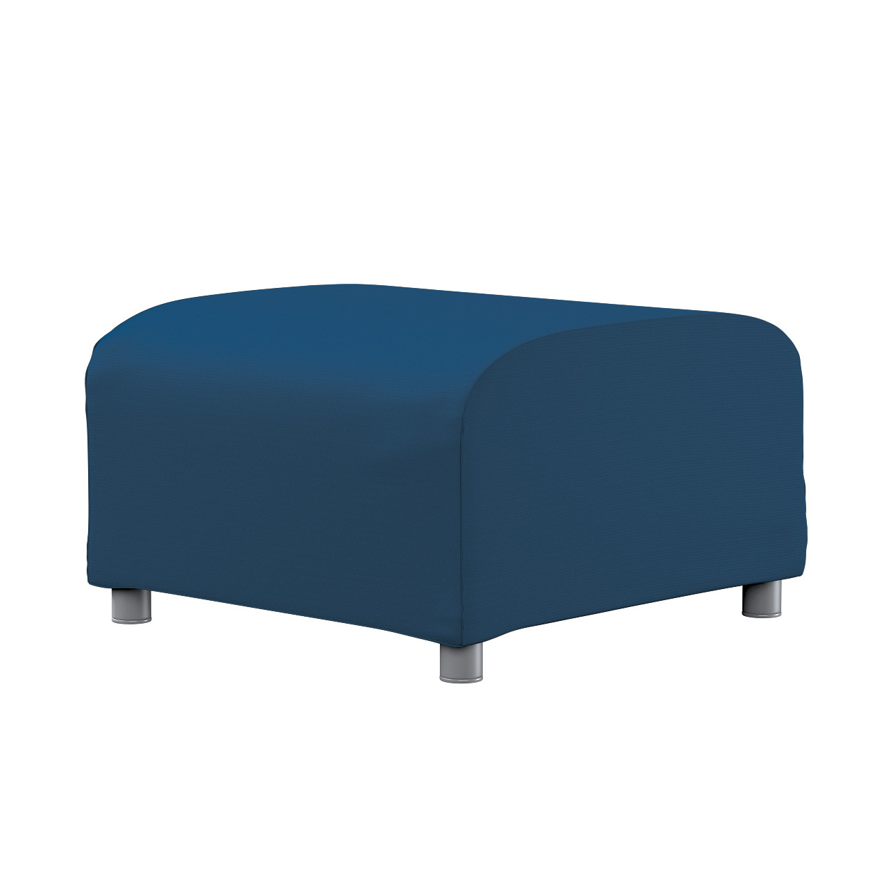 Bezug für Klippan Hocker, marinenblau , Husse, Klippan Hocker, Cotton Panam günstig online kaufen