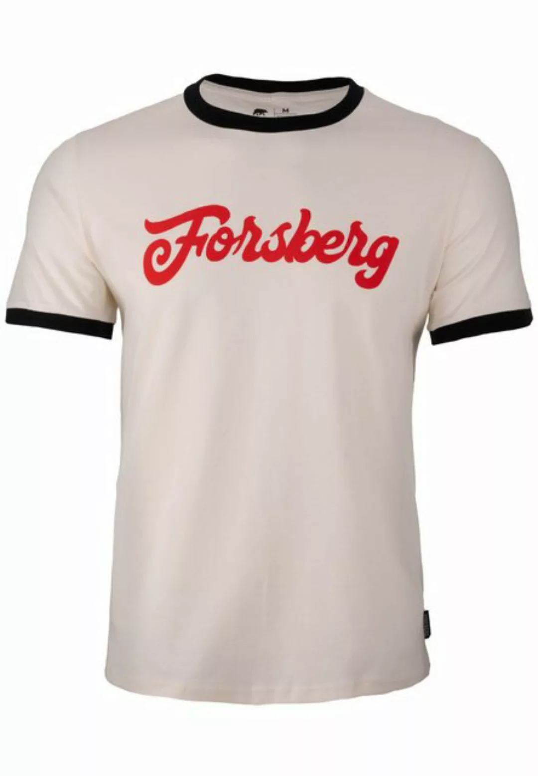 FORSBERG T-Shirt mit Vintage Logo günstig online kaufen