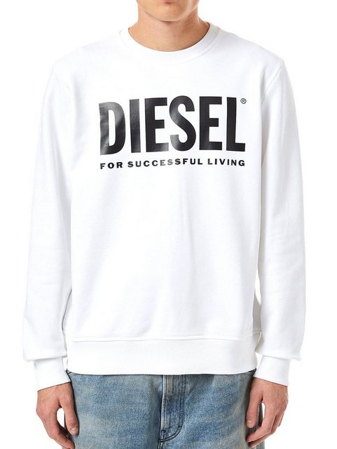 Diesel Sweatshirt Regular Fit Pullover - S-GIRK-ECOLOGO 100 günstig online kaufen