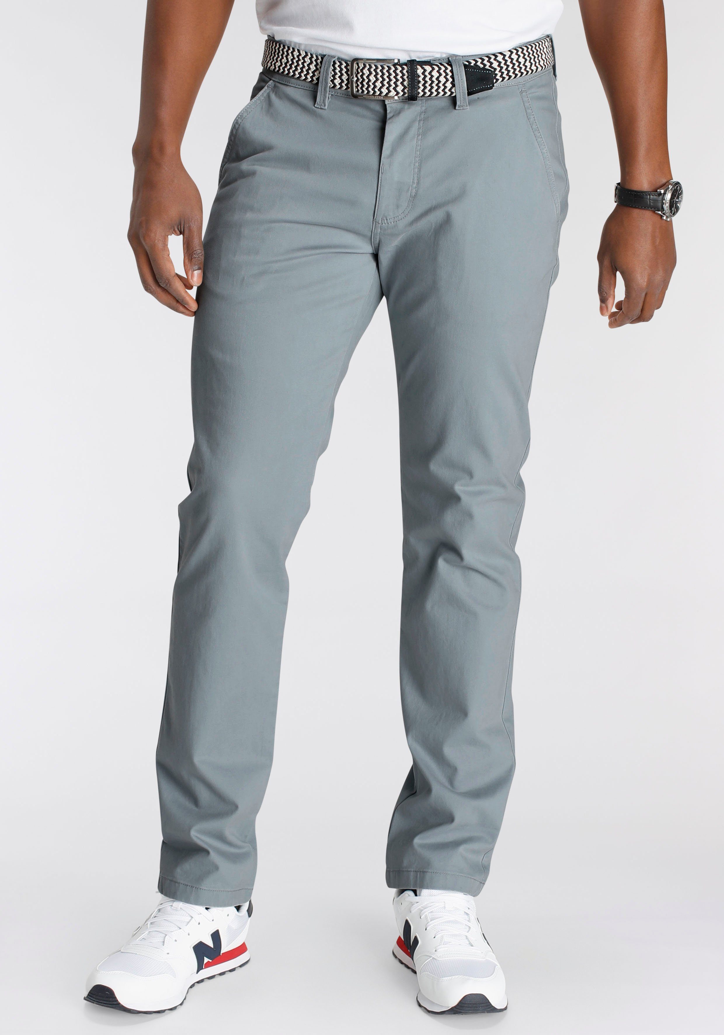 DELMAO Chinohose mit Details günstig online kaufen