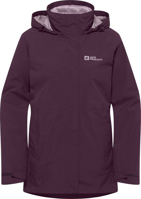 Jack Wolfskin Winterjacke JACK WOLFSKIN Damen Funktionsjacke ROTWAND 3IN1 J günstig online kaufen