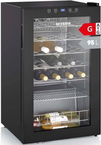 Severin Weinkühlschrank »WKS 8908«, für 36 St. Standardflaschen á 075l günstig online kaufen