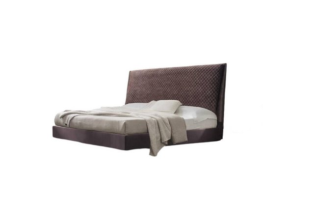 Xlmoebel Bett Braun Bett Modern Design Luxus Textil Schlafzimmer (1-tlg., B günstig online kaufen