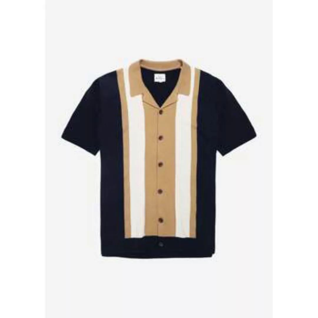 Ben Sherman  T-Shirts & Poloshirts Resort button through polo -  dark navy günstig online kaufen