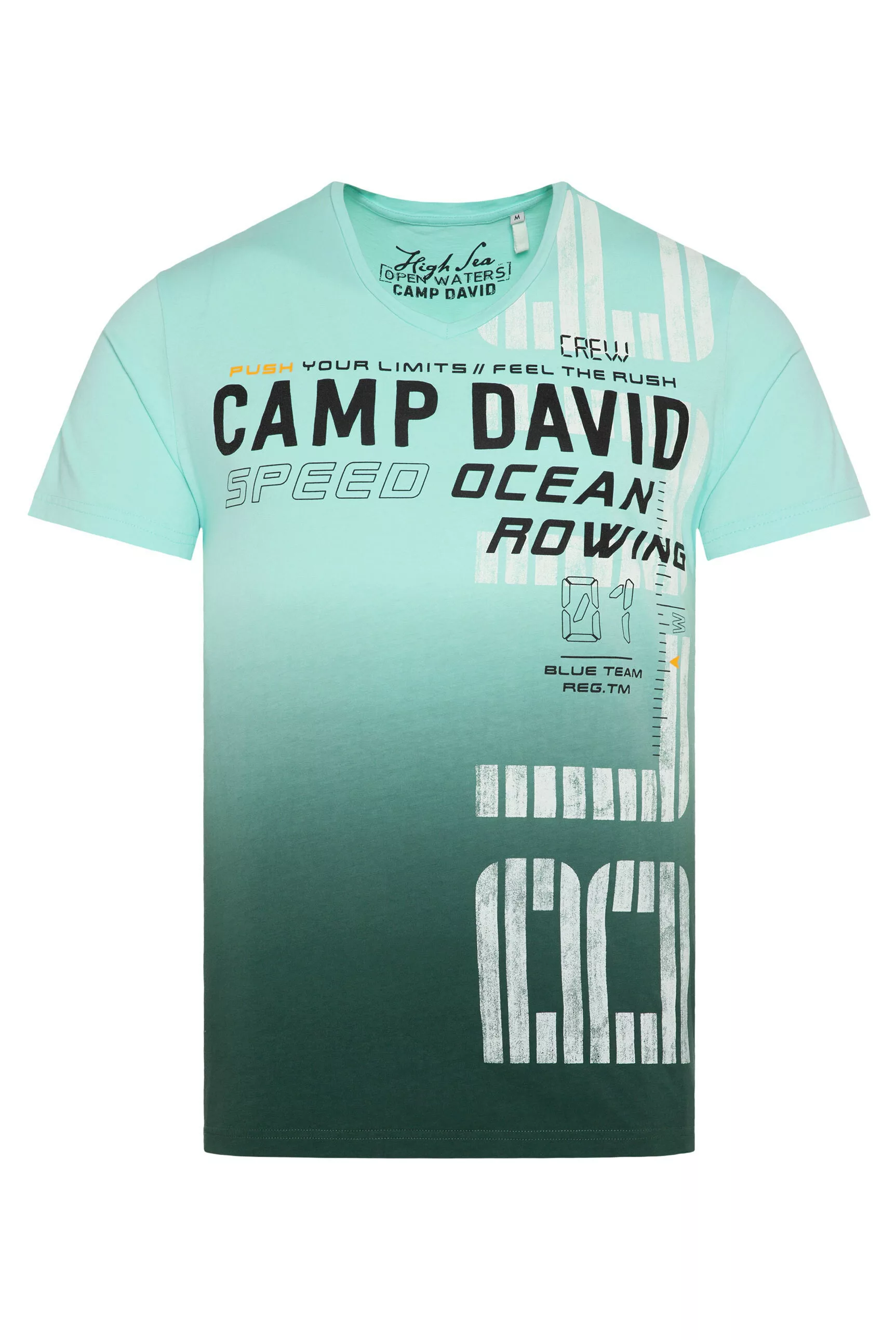 CAMP DAVID V-Shirt, mit maskulinem V-Ausschnitt günstig online kaufen