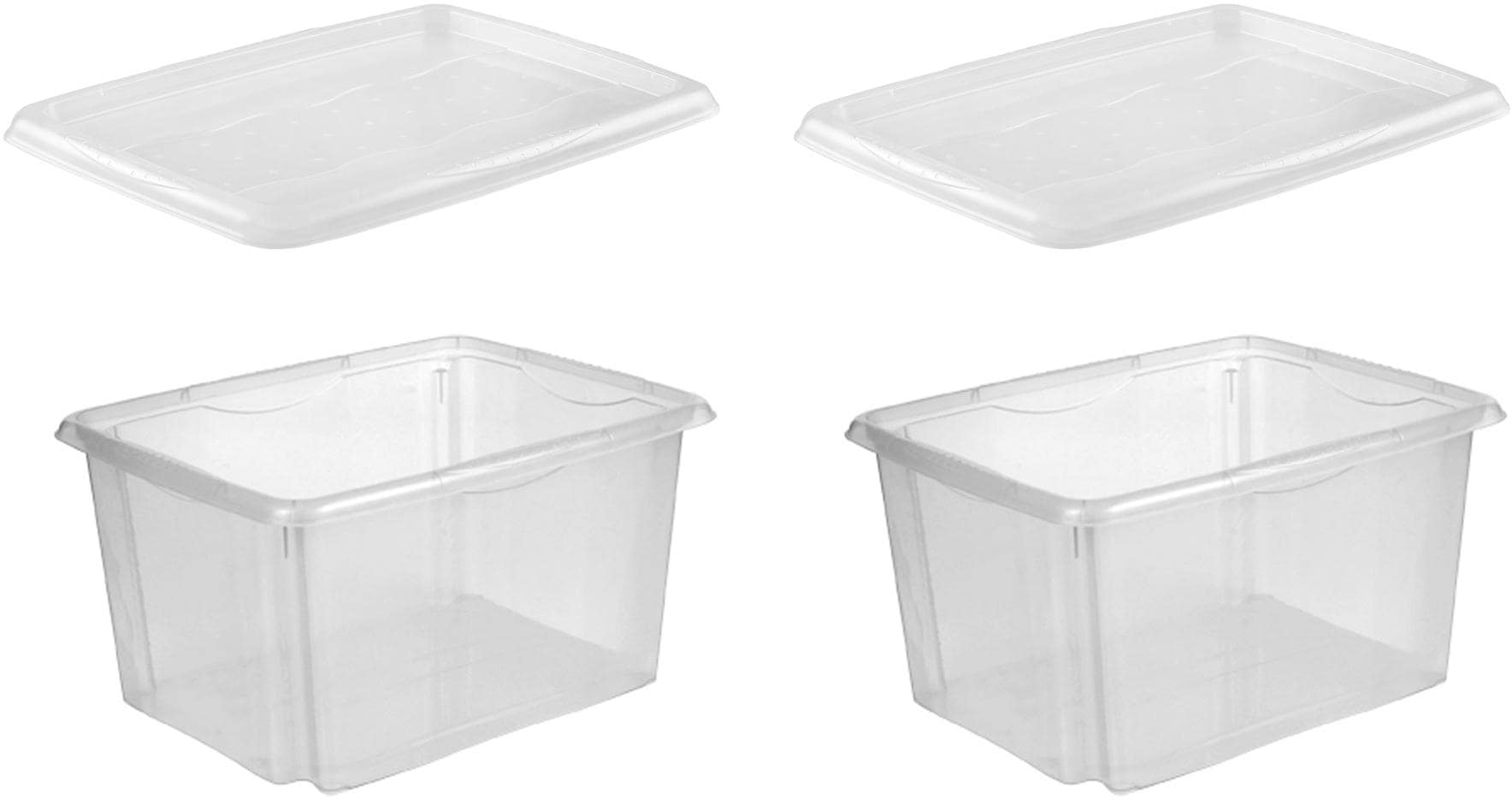 keeeper Organizer "emil", (Set, 2 St., 2), Aufbewahrungsbox, 24 L, mit Deck günstig online kaufen