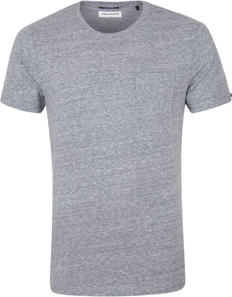 No Excess T-Shirt Recycle Grau - Größe XXL günstig online kaufen