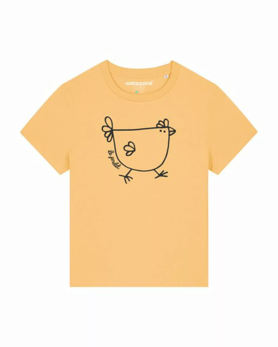 wat? Apparel Print-Shirt Le poulet - das Huhn (1-tlg) günstig online kaufen