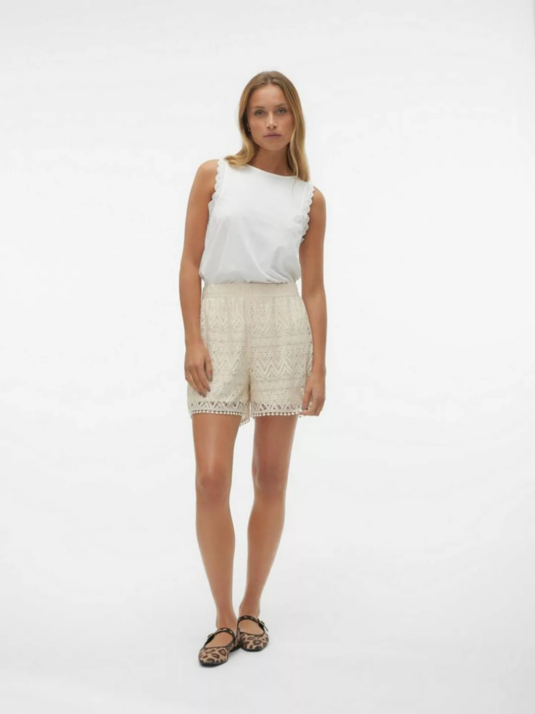 Vero Moda Shorts MAYA (1-tlg) Drapiert/gerafft günstig online kaufen