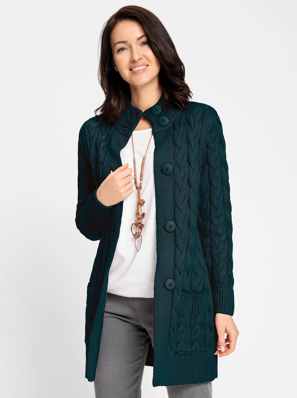 Inspirationen Longstrickjacke günstig online kaufen