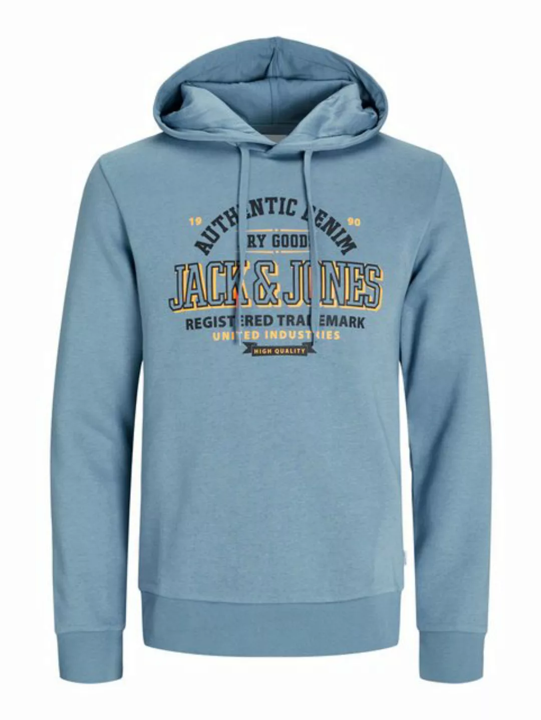 Jack & Jones Kapuzensweatshirt JJELOGO SWEAT HOOD 2 COL 24/25 NOOS mit Logo günstig online kaufen