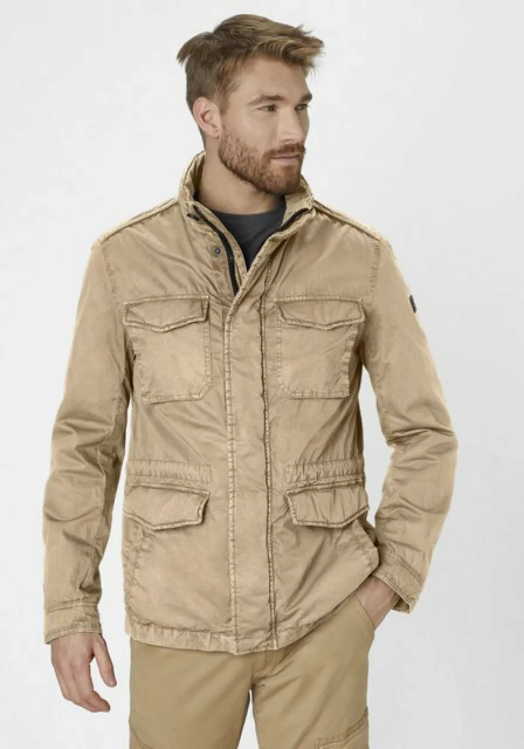 Redpoint Sommerjacke BUD Modern Fit Fieldjacket aus reiner Baumwolle günstig online kaufen