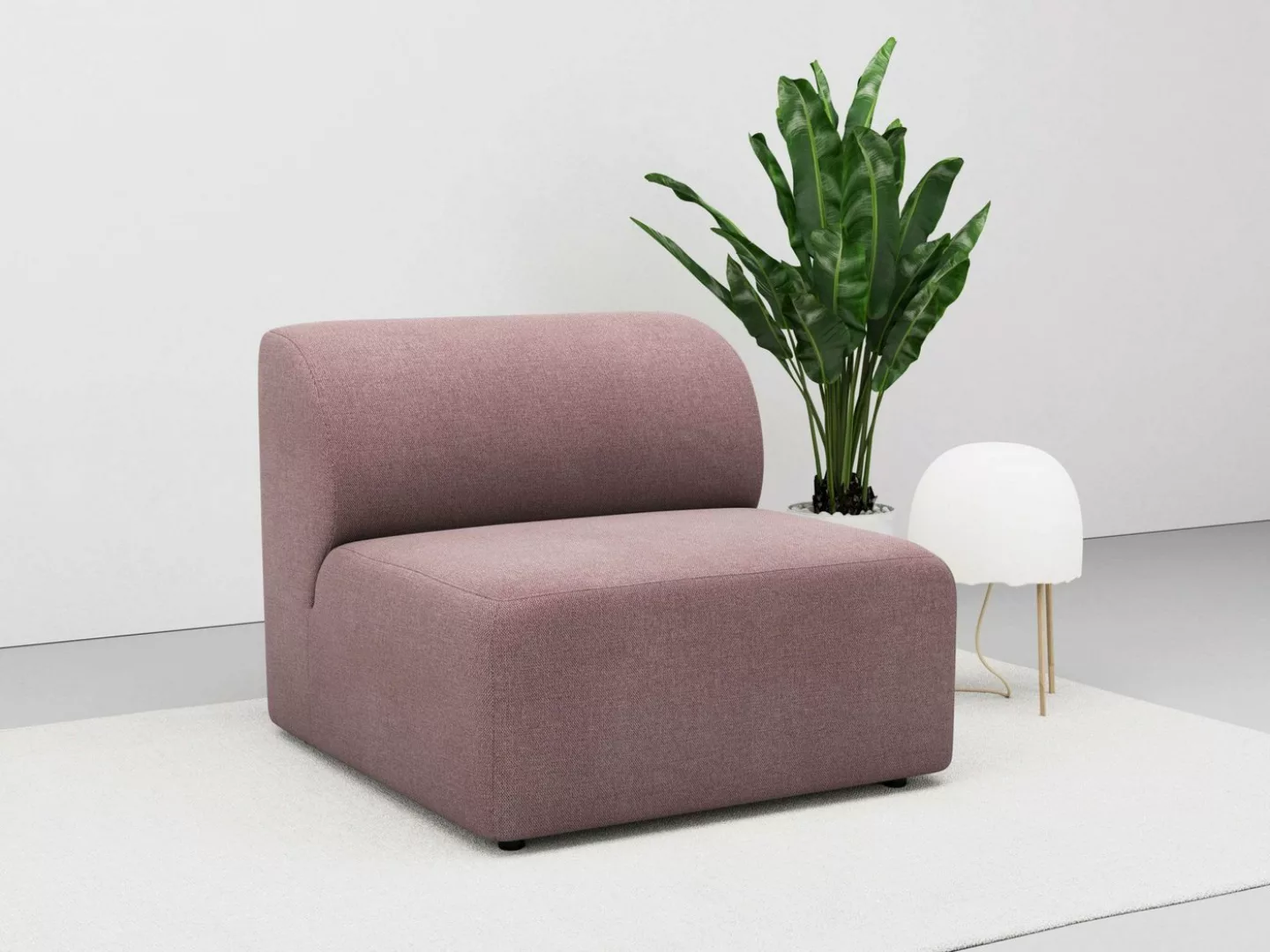 LeGer Home by Lena Gercke Sofa-Mittelelement Floria, modulares Sofa, in tre günstig online kaufen