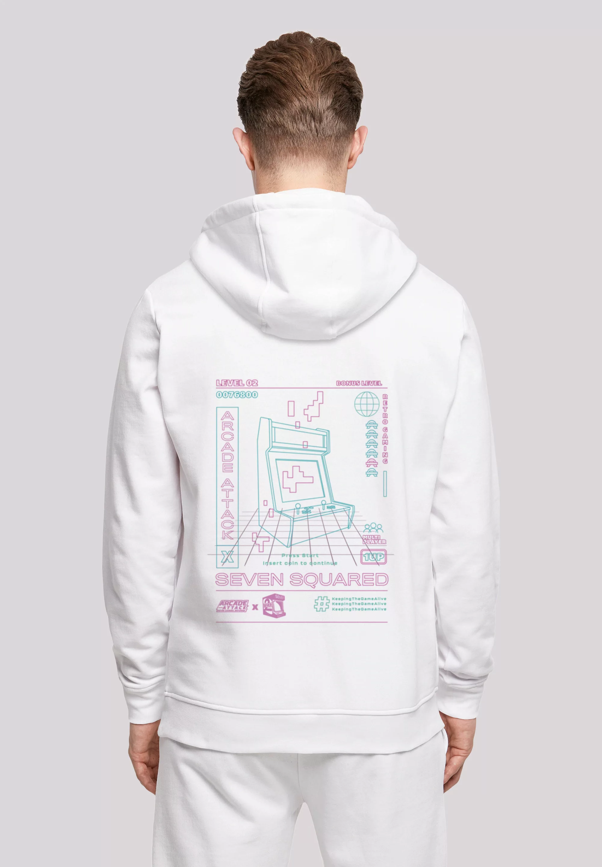 F4NT4STIC Kapuzenpullover "transparent", Print günstig online kaufen