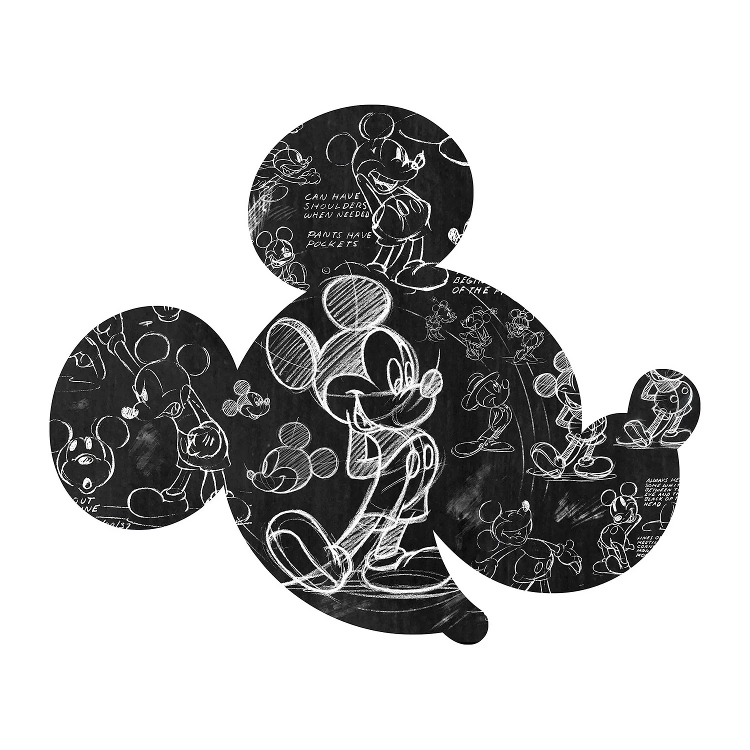 Komar Vliestapete »Mickey Head Illustration« günstig online kaufen