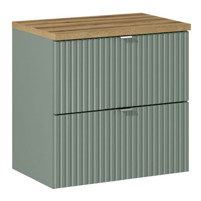 Lomadox Waschbeckenschrank NEWPORT-56-GREEN Waschtischunterschrank, 60cm, S günstig online kaufen