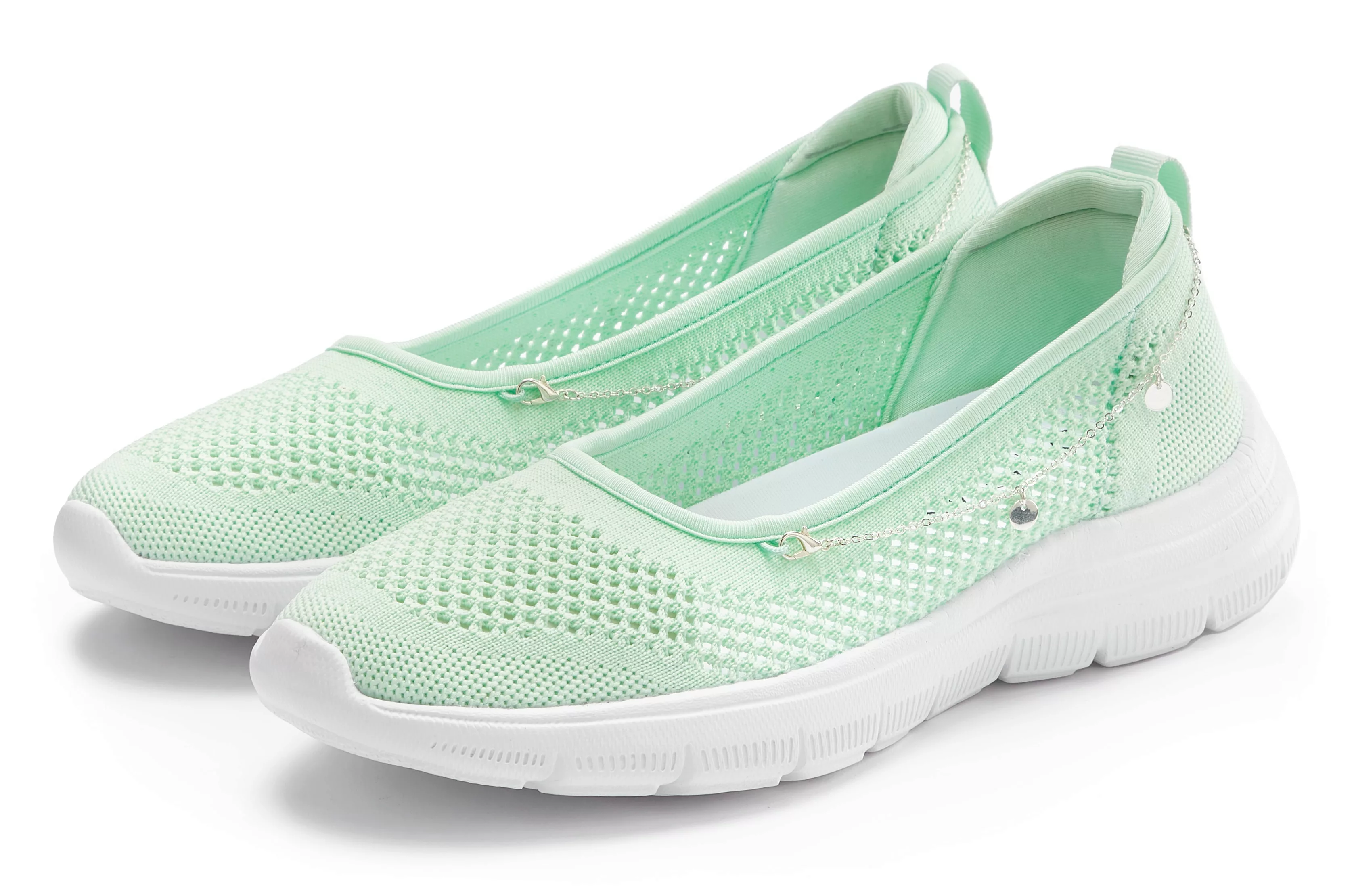 LASCANA Sneaker, Slip-On-Sneaker, Slipper, Ballerina, Halbschuhe VEGAN günstig online kaufen