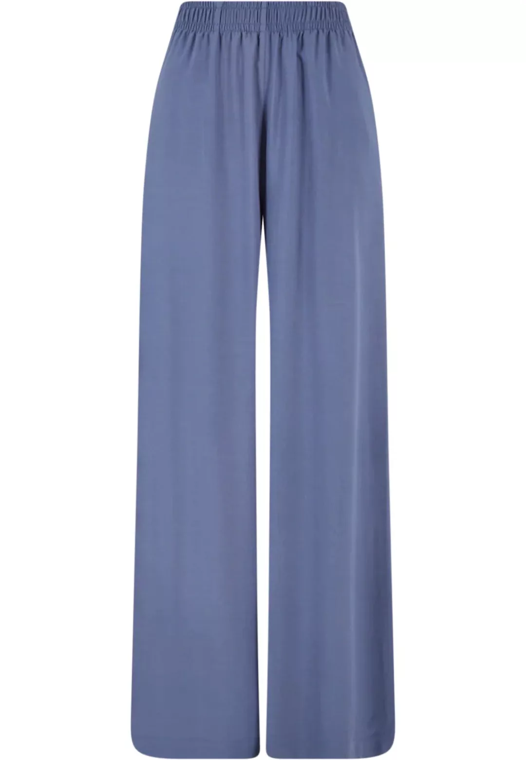 URBAN CLASSICS Stoffhose "Urban Classics Damen Ladies Wide Leg Viscose Pant günstig online kaufen