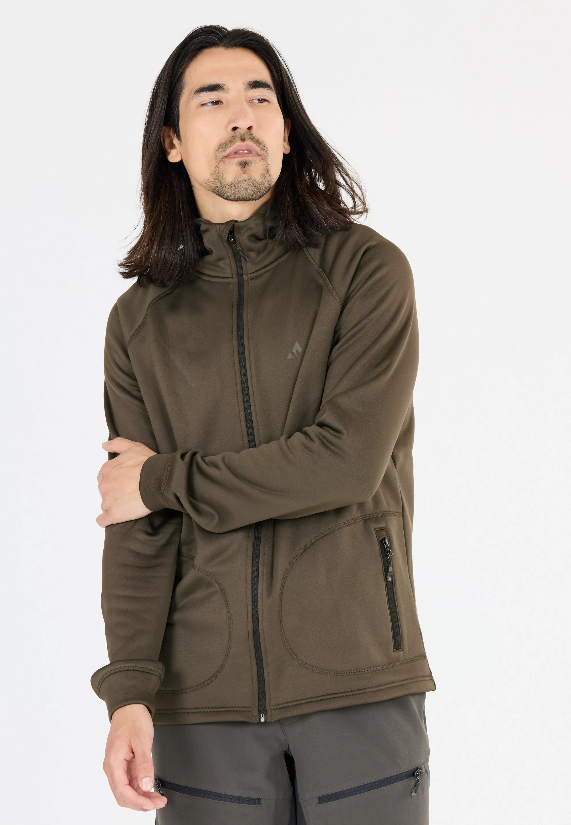 WHISTLER Fleecejacke "Tracker", mit Powerstretch und praktischer Kapuze günstig online kaufen