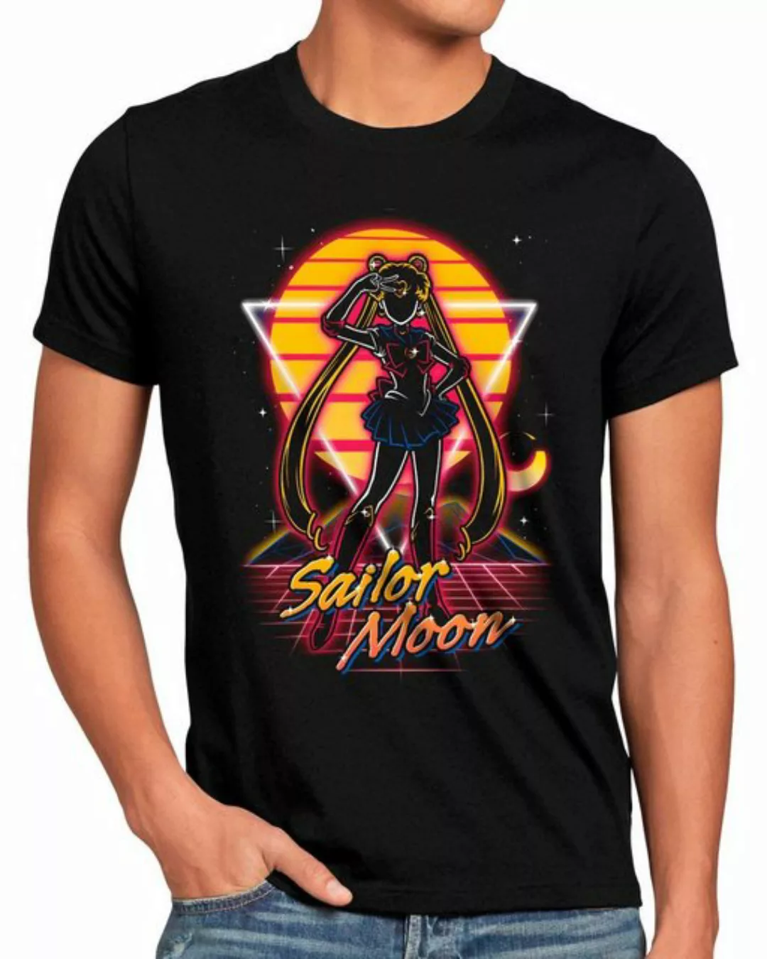 style3 T-Shirt Sailor Bunny sailor moon anime manga cosplay crystal günstig online kaufen