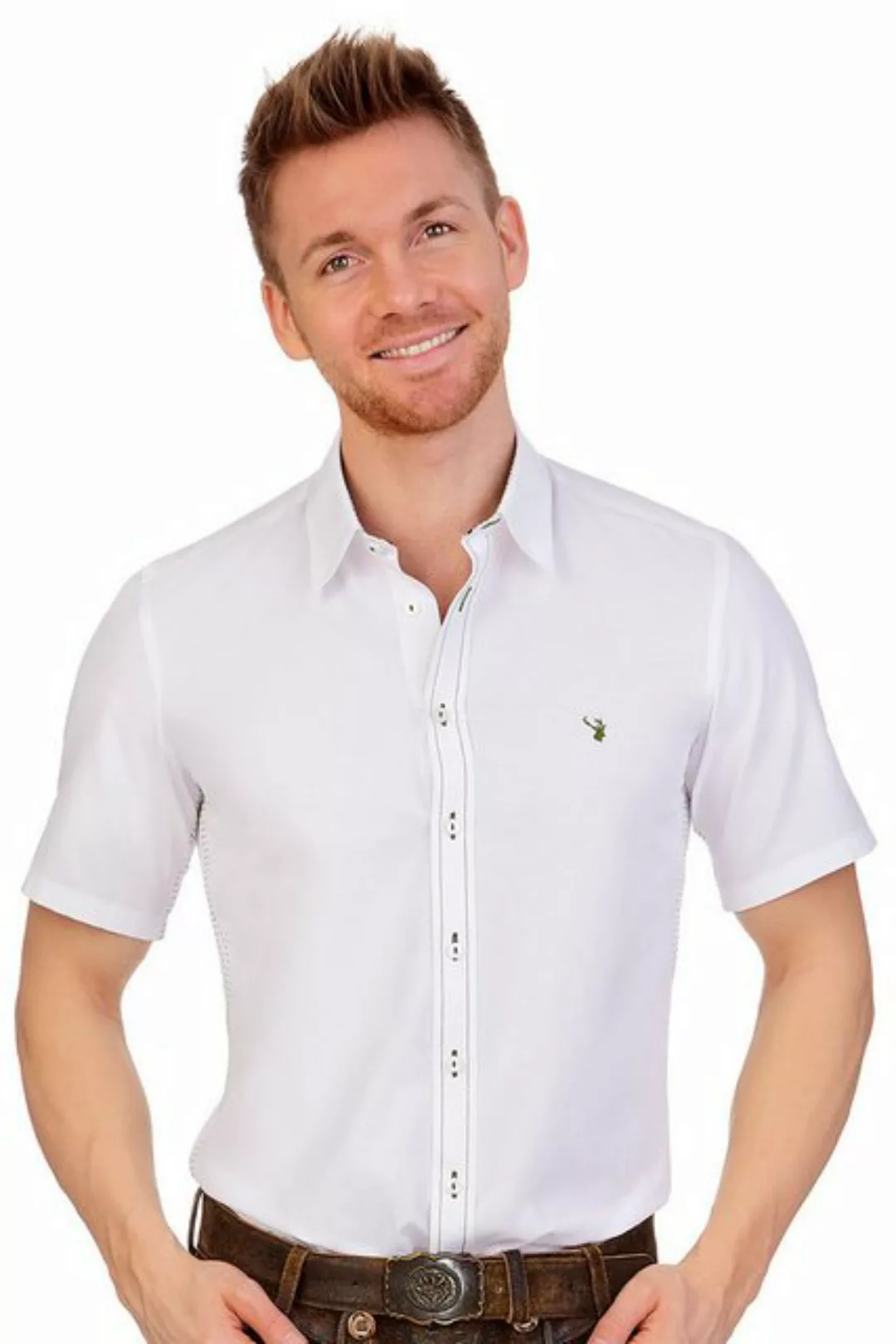 Spieth & Wensky Trachtenhemd Trachtenhemd - NOTAR - weiß/blau, weiß/grün, w günstig online kaufen