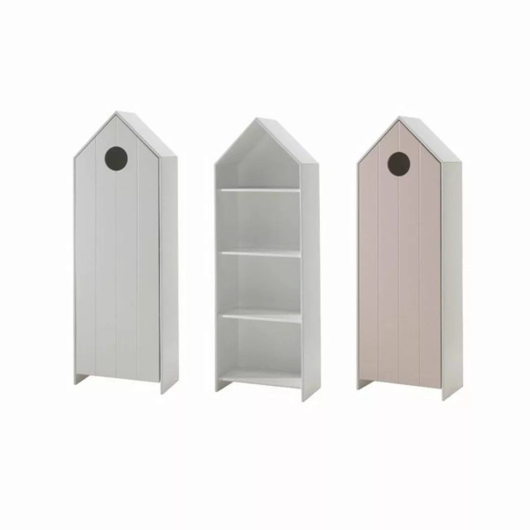 Kindermöbel 24 Kinderkleiderschrank Maxi 2 Schränke + Regal günstig online kaufen