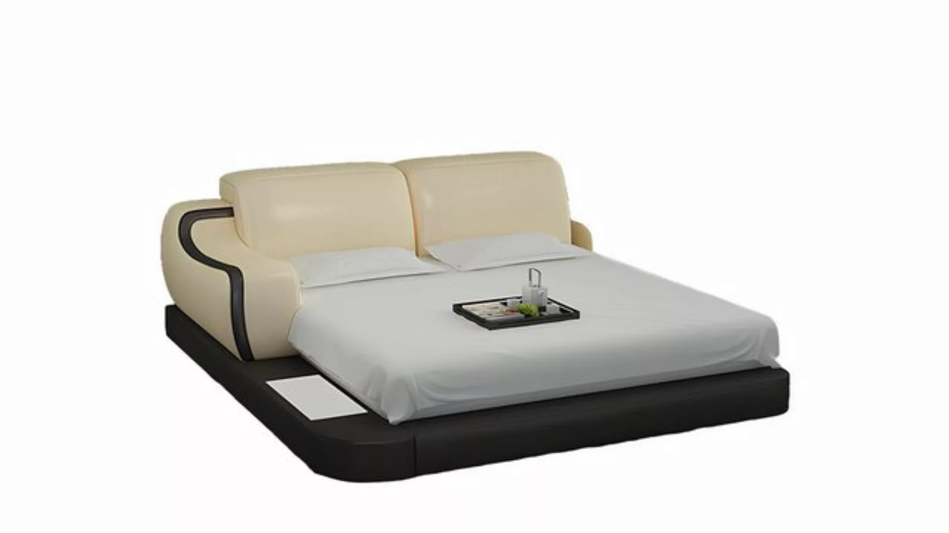 Xlmoebel Bett Wasserbett Hotel Doppelbett Set Leder Polsterbett Wasser LB88 günstig online kaufen