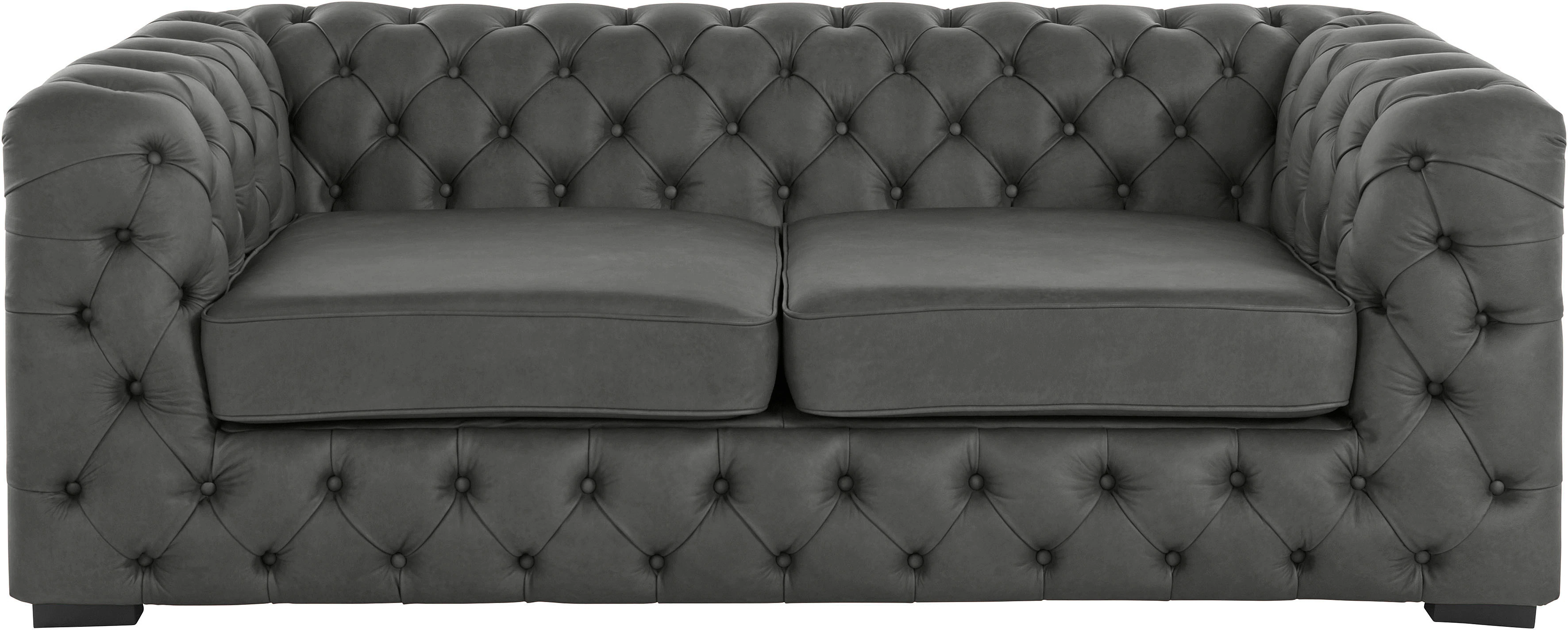 Home affaire Chesterfield-Sofa »Kalina«, mit klassischer Chesterfield-Knopf günstig online kaufen
