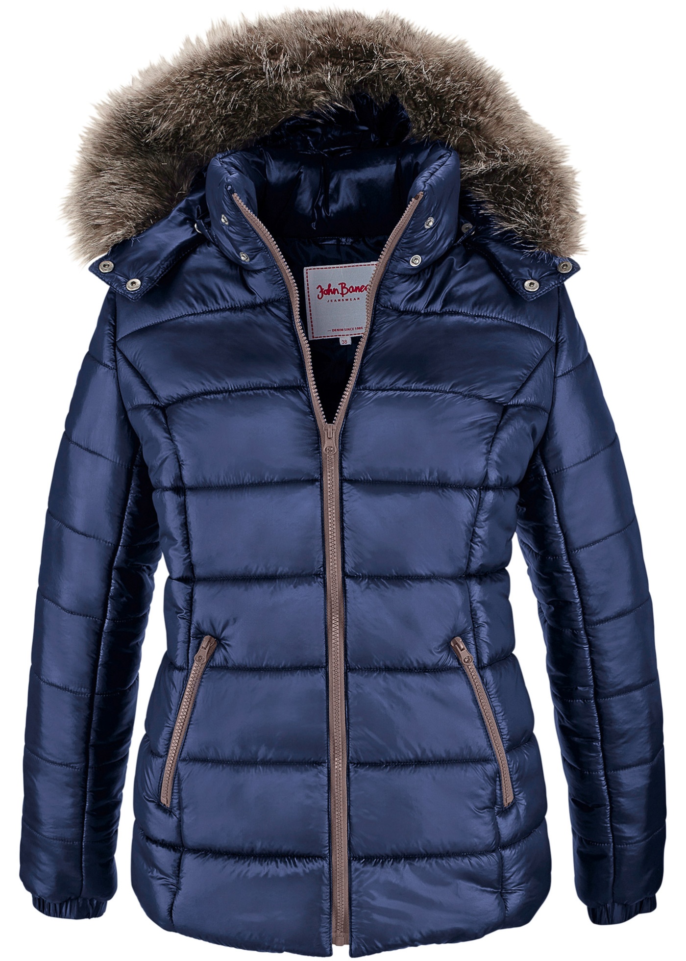 Winterjacke mit Kapuze günstig online kaufen