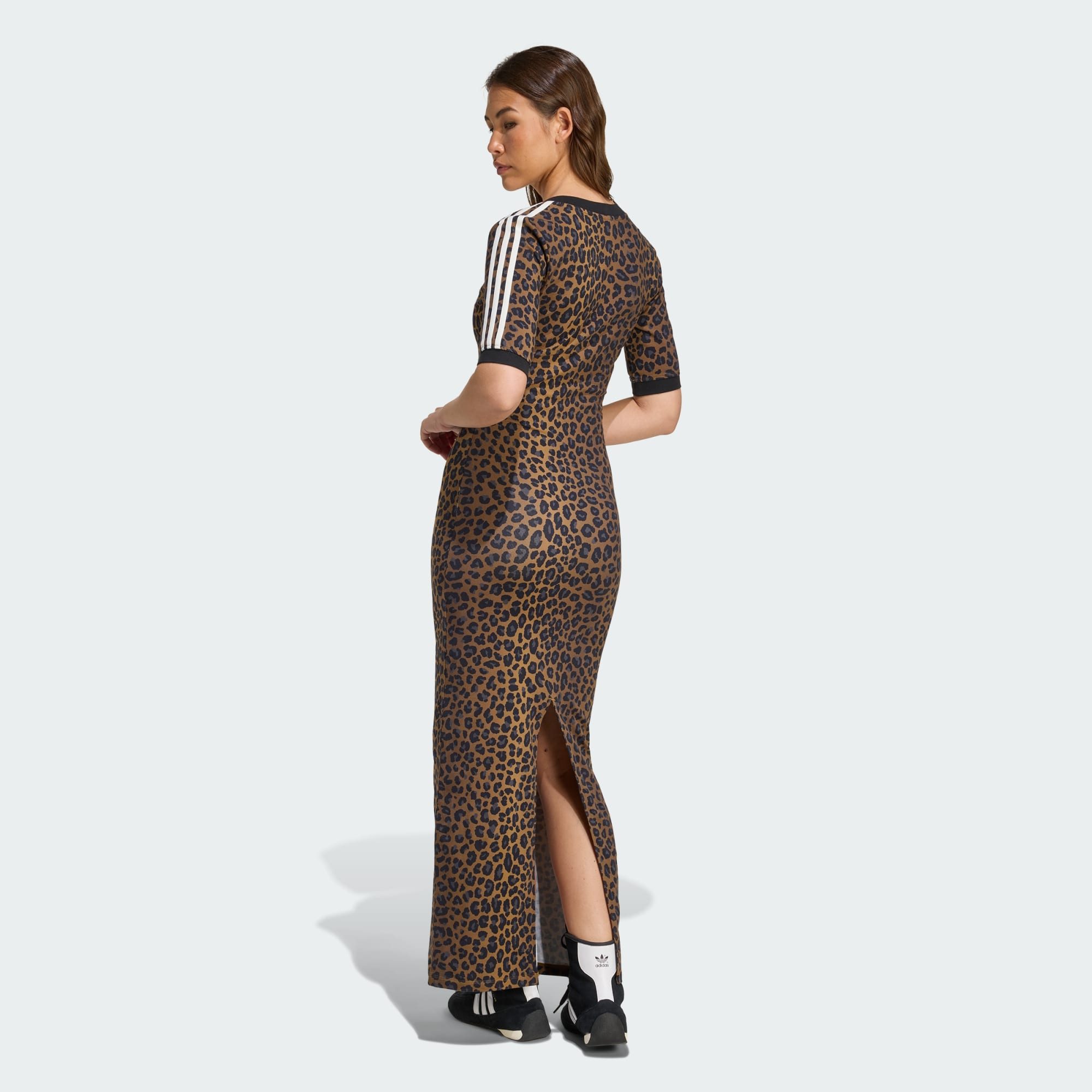 adidas Originals Winterjacke LEOPARD V-NECK MAXI günstig online kaufen