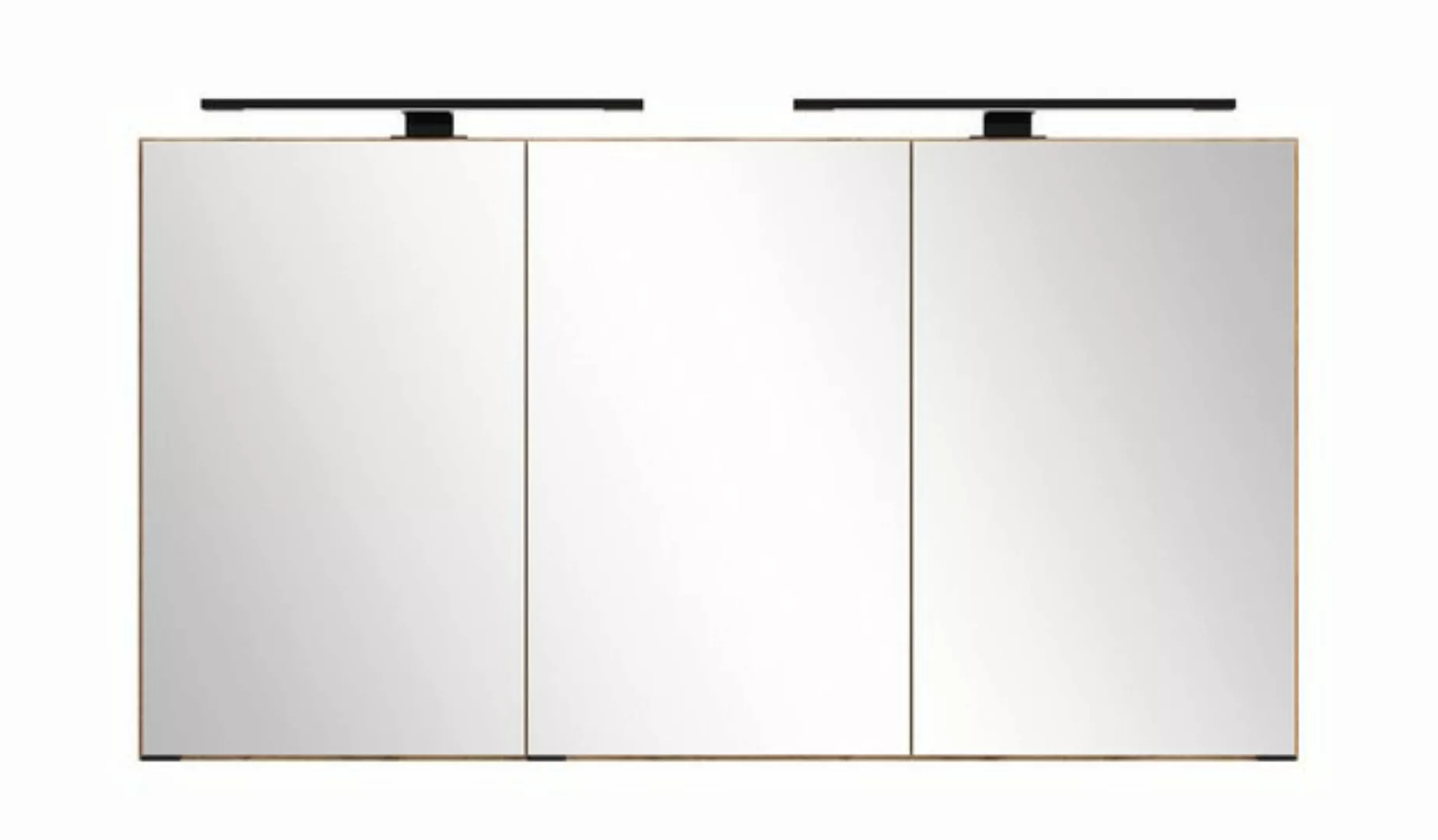 HELD MÖBEL Badezimmerspiegelschrank in Wotaneiche-Dekor - 120x64x20cm (BxHx günstig online kaufen