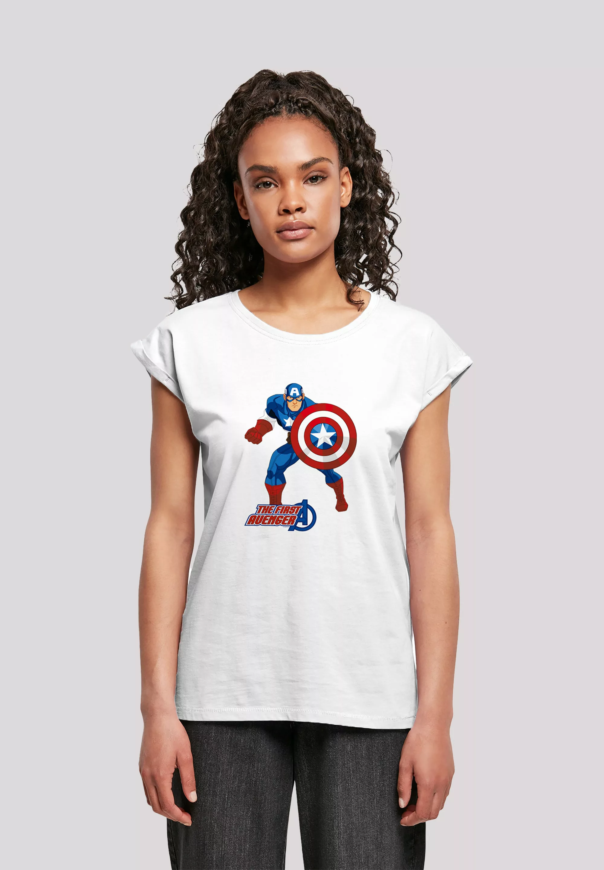 F4NT4STIC T-Shirt "Captain America The First Avenger", Print günstig online kaufen