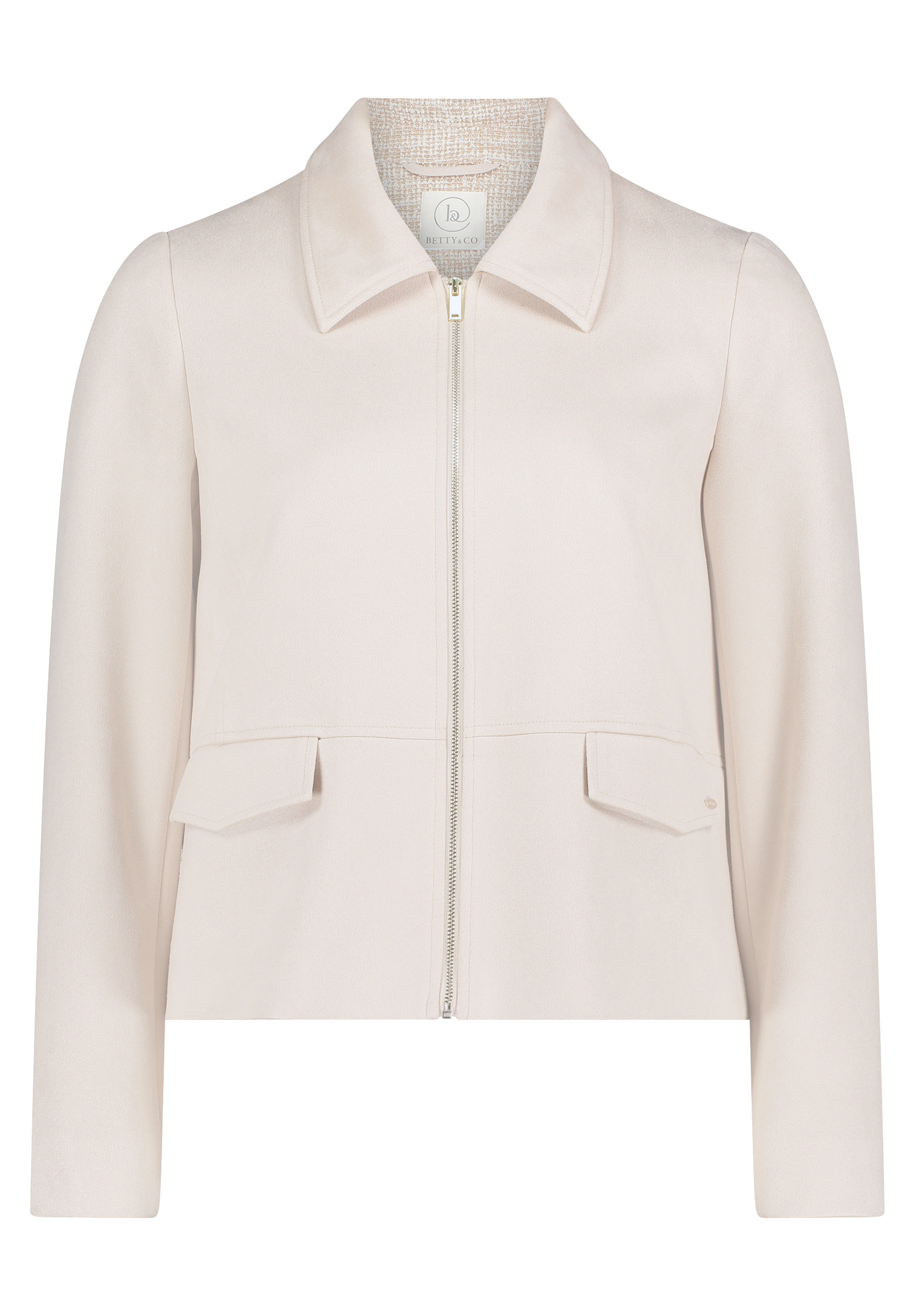 Betty&Co Jackenblazer "Betty & Co Damen Casual-Jacke mit Kragen", Material günstig online kaufen