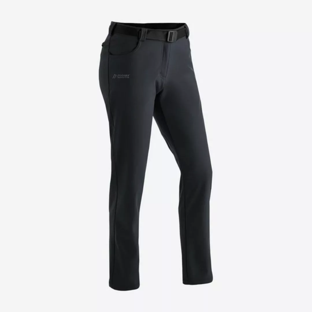 Maier Sports Softshellhose Perlit W Da-Hose el. Softsh. BLACK günstig online kaufen